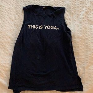 Navy Lululemon tank